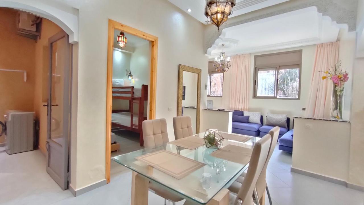 Cycas Family Aparts -Fibre Optique- Apartman Marrákes Kültér fotó